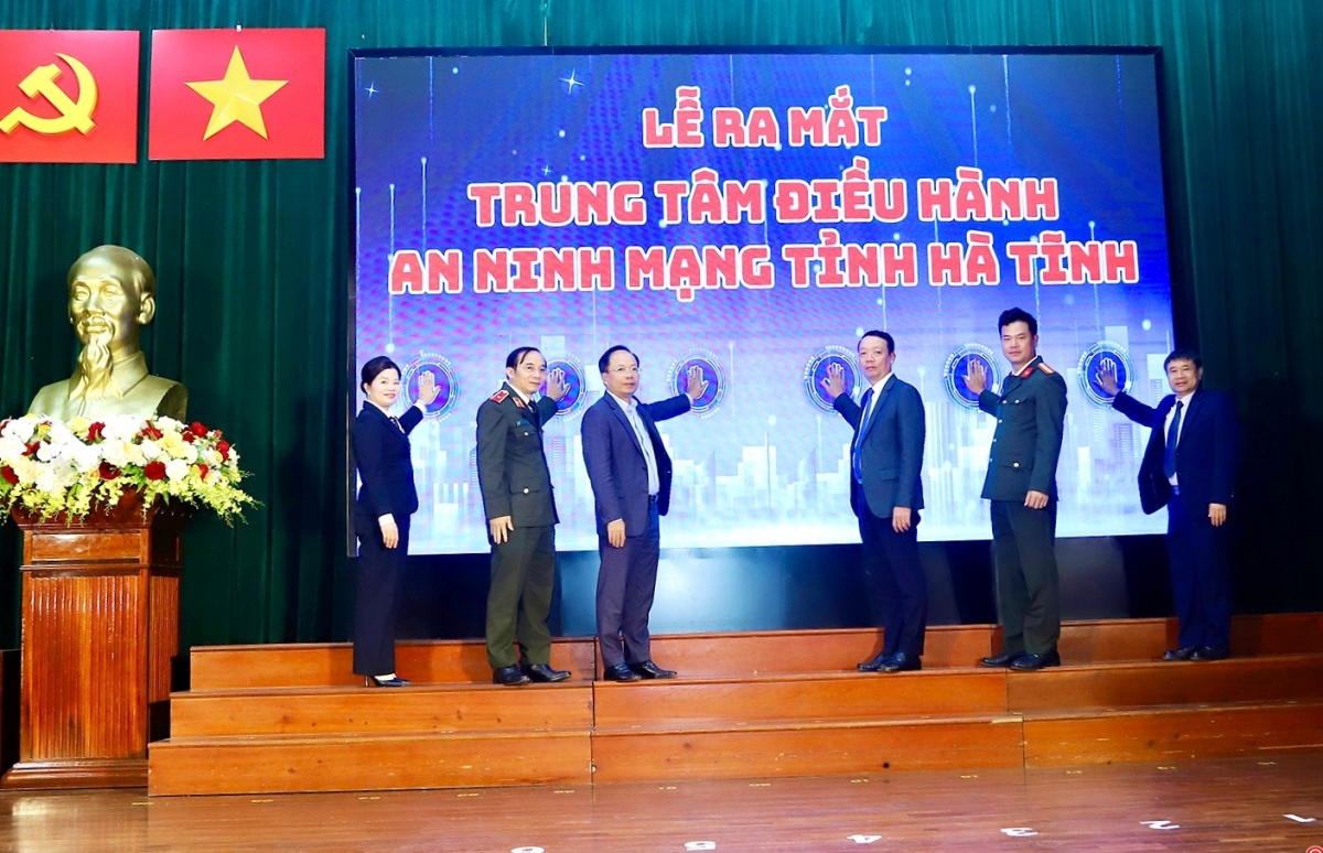 Hà Tĩnh ra mắt Trung tâm điều hành an ninh mạng